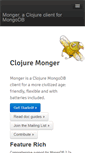 Mobile Screenshot of clojuremongodb.info